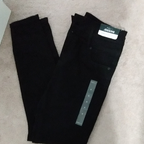 Black Super High Rise Jeggings Size 6 - Picture 6 of 10